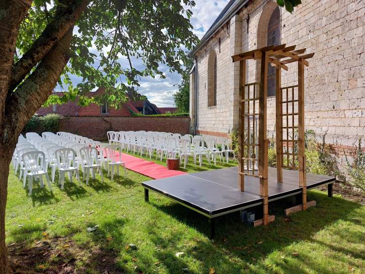 Location de matériel pour cérémonie laïque Amiens